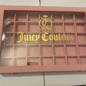 Juicy Couture Pink and Gold Jewelry Organizer